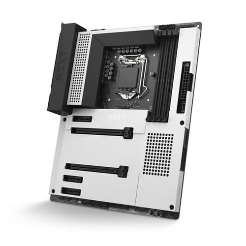 Nzxt N7 Z490 (Wi-Fi) Motherboard - Matte White Cover