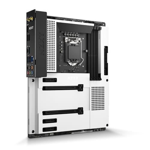 Nzxt N7 Z490 (Wi-Fi) Motherboard - Matte White Cover