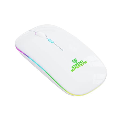 Coconut WM20 Lucid RGB Wireless Mouse (White)