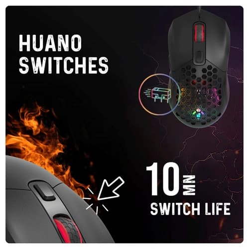 Cosmic Byte Firestorm RGB Gaming Mouse