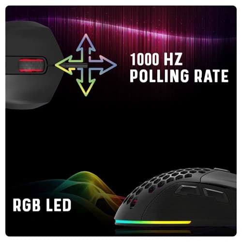 Cosmic Byte Firestorm RGB Gaming Mouse