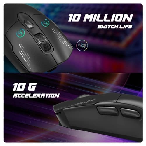 Cosmic Byte Raptor Dual Mode RGB Gaming Mouse