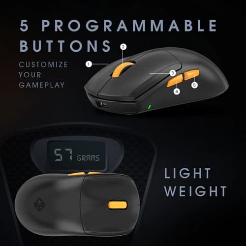 Cosmic Byte Atlas Tri-Mode Wireless Gaming Mouse