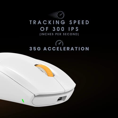 Cosmic Byte Atlas Tri-Mode White Wireless Gaming Mouse