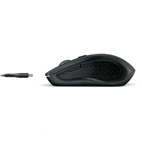 Fingers SwiftCharge Black Wireless Mouse