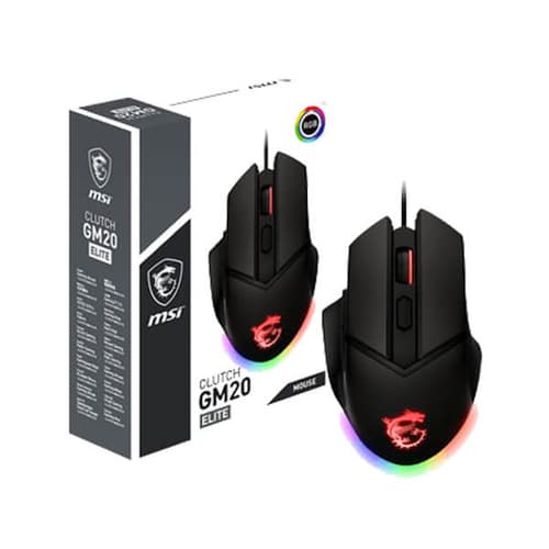 MSI Clutch GM20 Elite Gaming Mouse (Black)