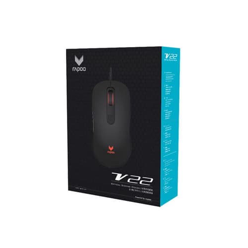 Rapoo V22 RGB Gaming Mouse (Black)