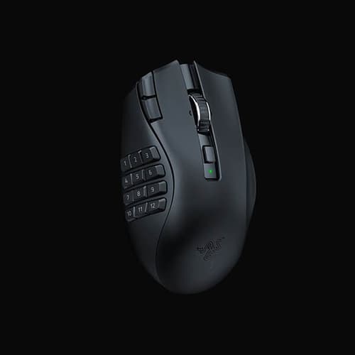 Razer Naga V2 HyperSpeed Wireless Gaming Mouse (Black)