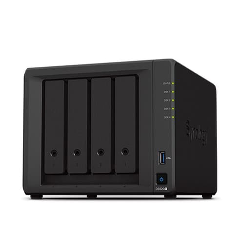 Synology Diskstation DS920 Plus 4-bay Network Attached Storage Drive (Black)