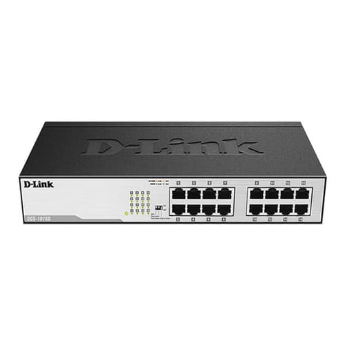 D-Link DGS-1016D 16-Port Gigabit Unmanaged Desktop Switch