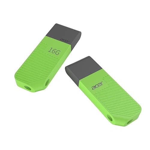 Acer UP200 16GB USB Green Pen Drive
