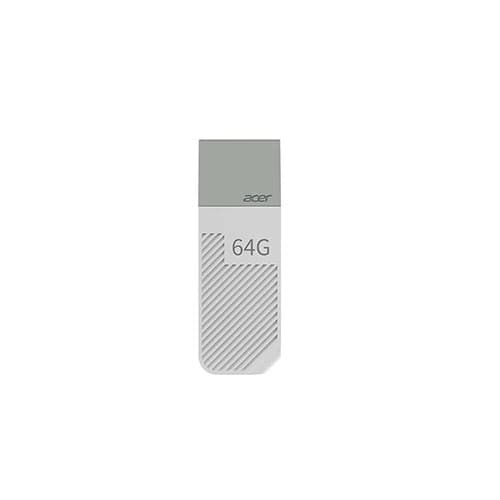 Acer UP200 64GB USB 2.0 White Pen Drive