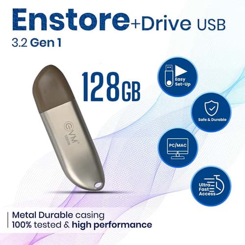 EVM Enstore Plus 128GB USB 3.2 Pen Drive