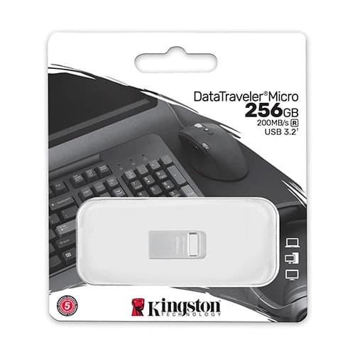 Kingston Data Traveler Micro 256GB USB 3.2 Pen Drive