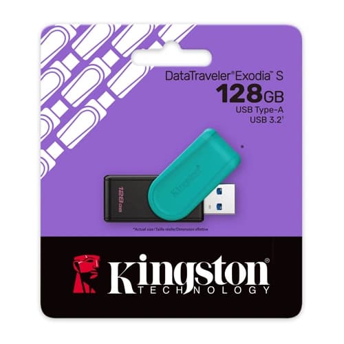 Kingston DataTraveler Exodia S USB 128GB Pen Drive