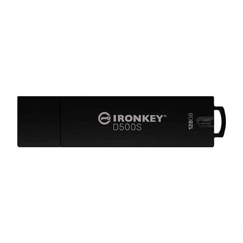 Kingston Ironkey D500S 128GB USB 3.2 Encrypted Pen Drive