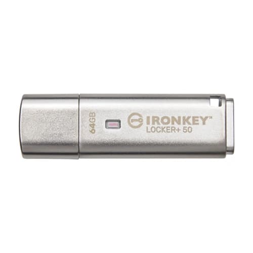 Kingston IronKey Locker Plus 50 USB 64GB Pen Drive