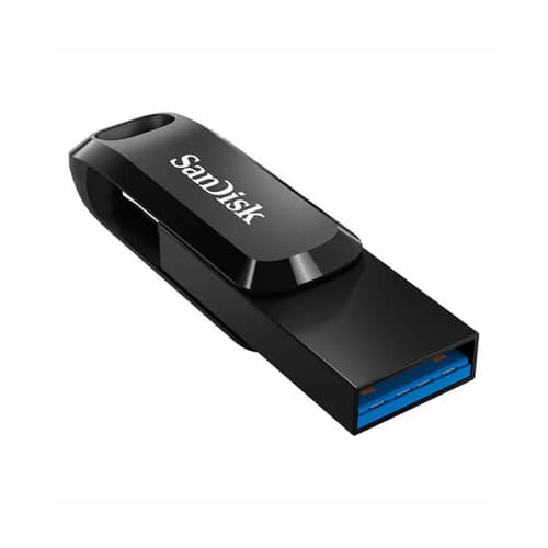 Sandisk Ultra Dual Drive 64GB Type C OTG Pen Drive - Black