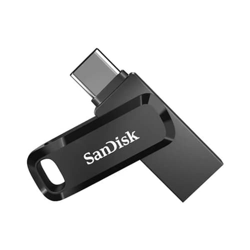 SanDisk Ultra Dual Drive Go 128GB Type-C OTG Pen Drive (Black)