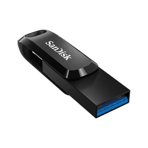SanDisk Ultra Dual Drive Go 128GB Type-C OTG Pen Drive (Black)