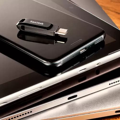 SanDisk Ultra Dual Drive Go 128GB Type-C OTG Pen Drive (Black)