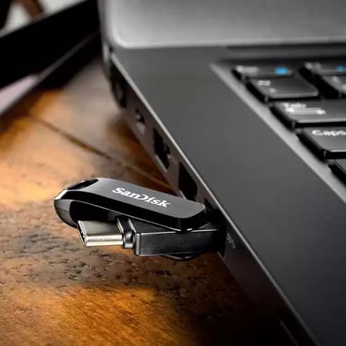SanDisk Ultra Dual Drive Go 128GB Type-C OTG Pen Drive (Black)