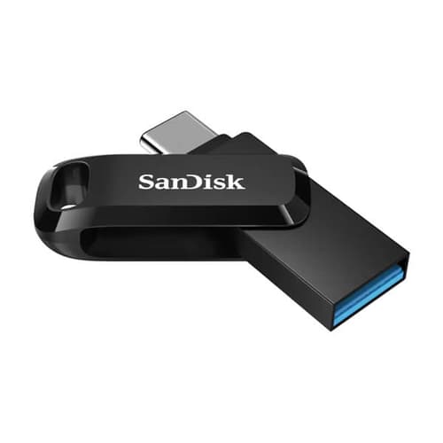 SanDisk Ultra Dual Drive Go 128GB Type-C OTG Pen Drive (Black)
