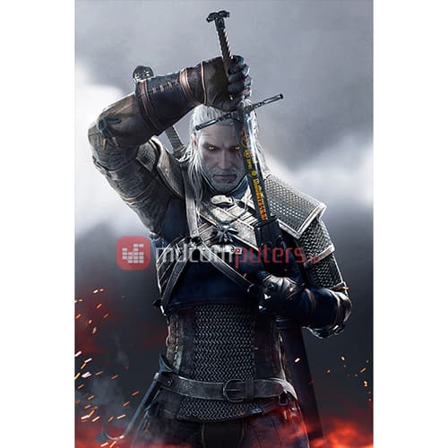 Witcher 3 Geralt Game Poster