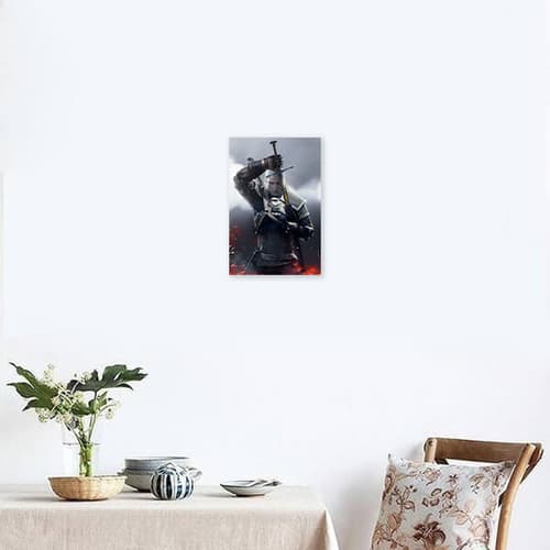 Witcher 3 Geralt Game Poster