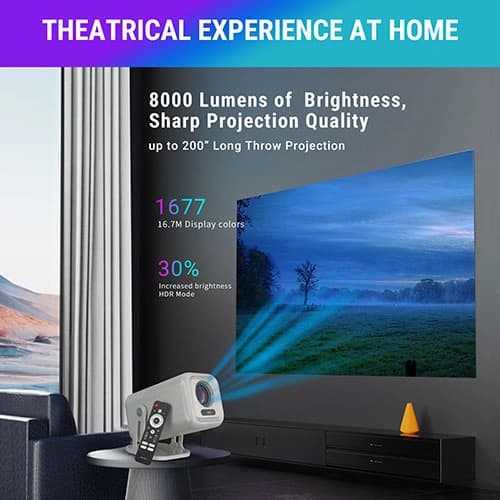 Ant Esports View690 AF Android Smart White Projector
