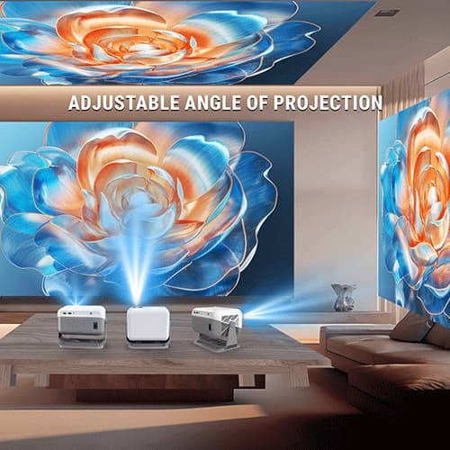 Ant Esports View 711 Ai Grey and White Projector