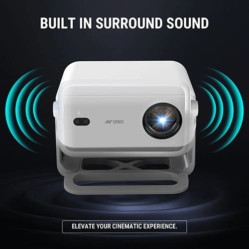 Ant Esports View 711 Ai Grey and White Projector