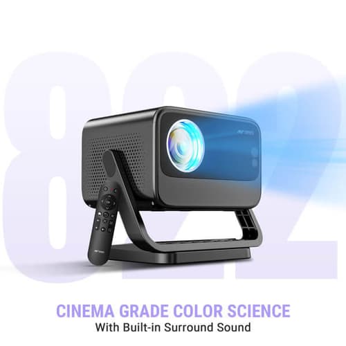 Ant Esports View 822 Smart Cinema Entertainment Projector (Grey)