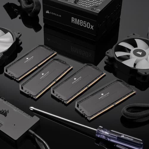 Corsair Dominator Platinum RGB 32GB (16GBx2) DDR5 5600MHz RAM (Black)