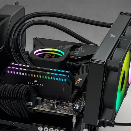 Corsair Dominator Platinum RGB 32GB (16GBx2) DDR5 5200MHz (Black)