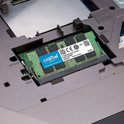 Crucial 32GB (32GBx1) DDR4 3200MHz Laptop RAM