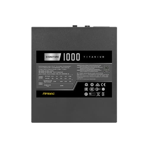 Antec Signature 1000 Titanium 80 Plus Titanium SMPS