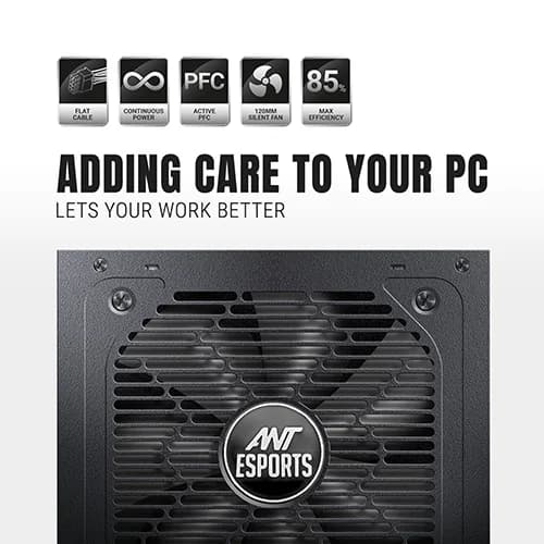 Ant Esports FG850 V2 ATX 3.1 Gold Fully Modular Smps