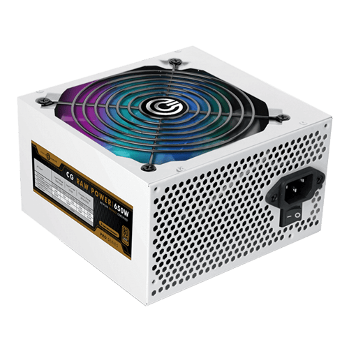 Circle CG Raw Power 650W RGB Pro 80 Plus Bronze SMPS (White)