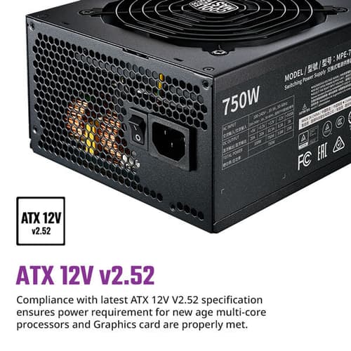 Cooler Master MWE 750 Watt V2 80 Plus Gold SMPS