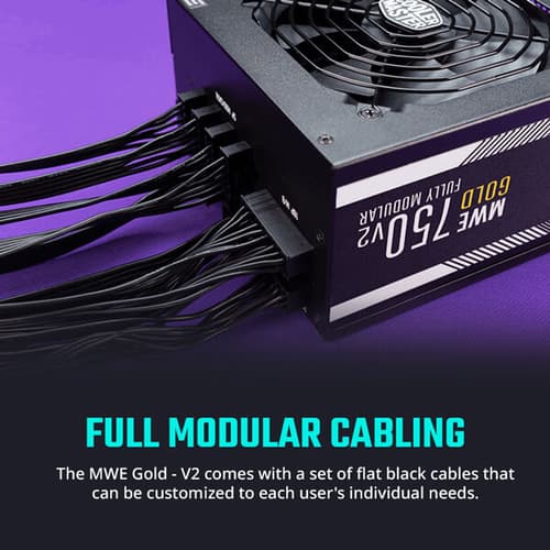Cooler Master MWE 750 Watt V2 80 Plus Gold SMPS