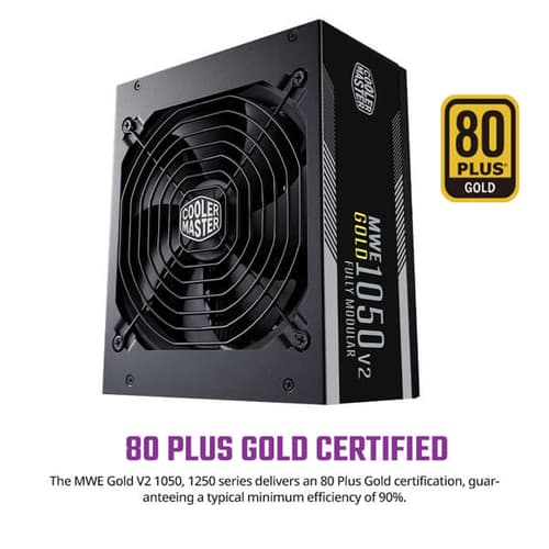 Cooler Master MWE 1050 V2 1050 Watt 80 Plus Gold SMPS