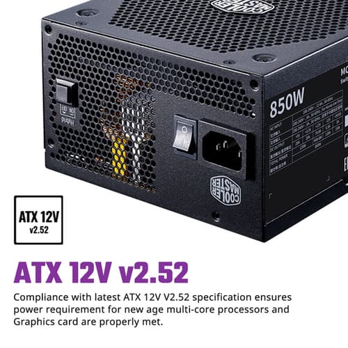 Cooler Master V850 Gold V2 80 Plus Gold SMPS