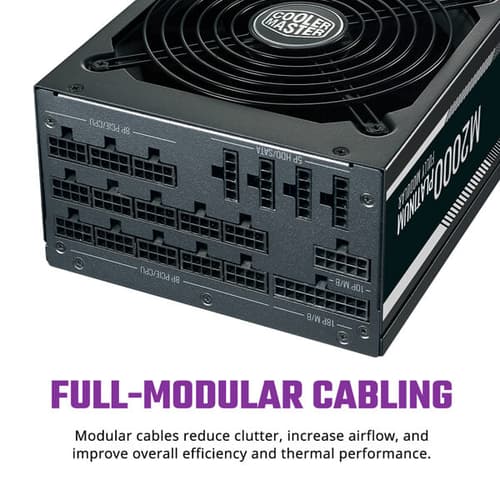 Cooler Master M2000 Platinum 2000 Watt 80 Plus Platinum SMPS