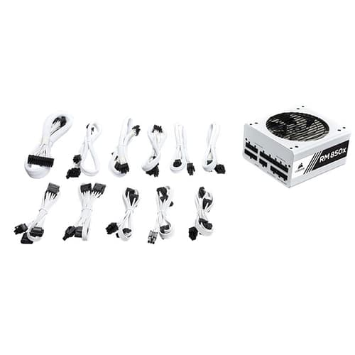 CORSAIR RM850x 80 Plus Gold Fully Modular (White)