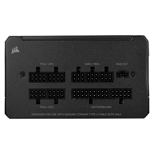 Corsair CX750F RGB 80 Plus Bronze SMPS (Black)