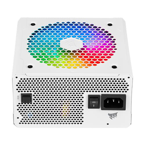 Corsair CX750F RGB 80 Plus Bronze SMPS (White)