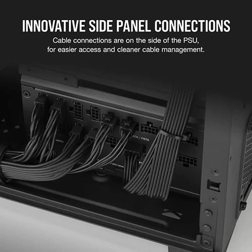 Corsair RM1200x Shift ATX 3.1 Gold 1200 Watt Fully Modular Smps