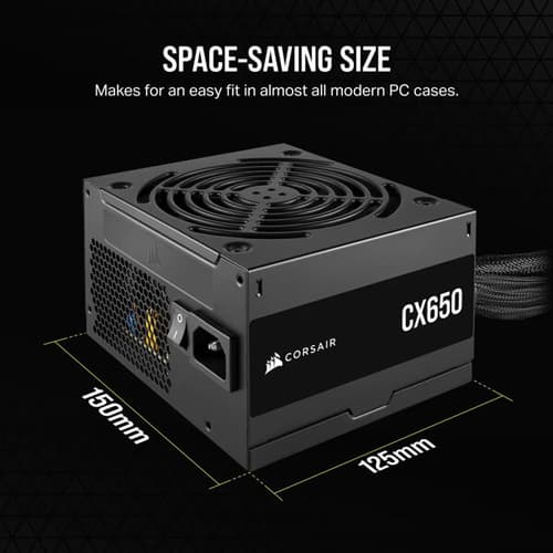 Corsair CX 650 Watt 80 Plus Bronze SMPS