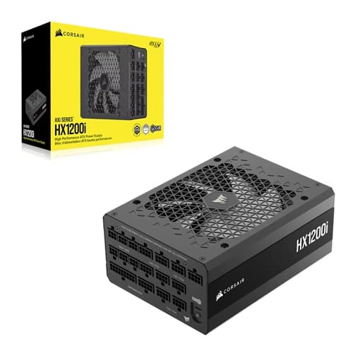CORSAIR HX1200i ATX 3.1 Platinum 1200 Watt Fully Modular Smps